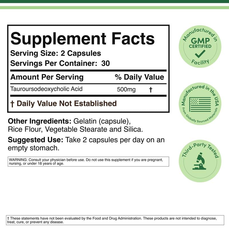 Tudca - 500mg