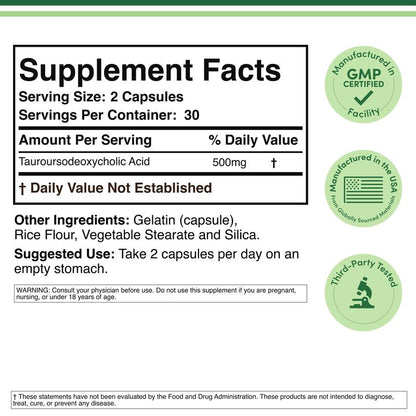 Tudca - 500mg